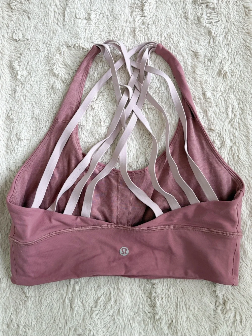 Lululemon Free To Be Moved Sports Bra Pink Size 8 - Picture 5 of 6